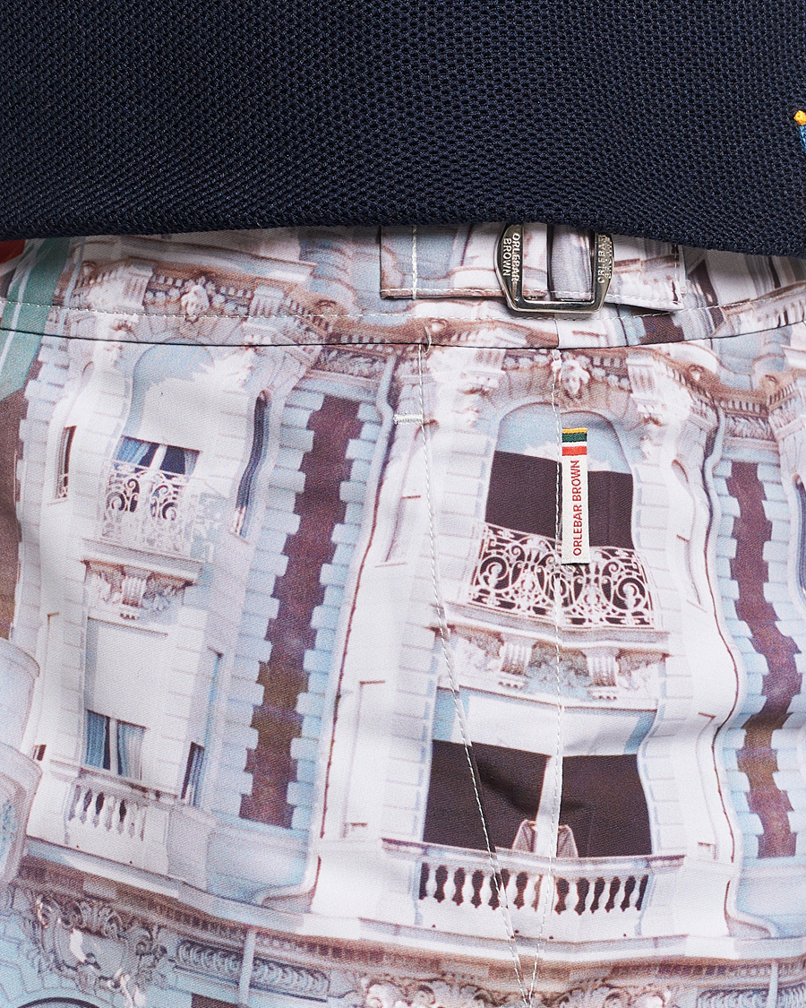 Herren | Badehosen | Orlebar Brown | Bulldog Photographic Swimshorts Carlton Cannes