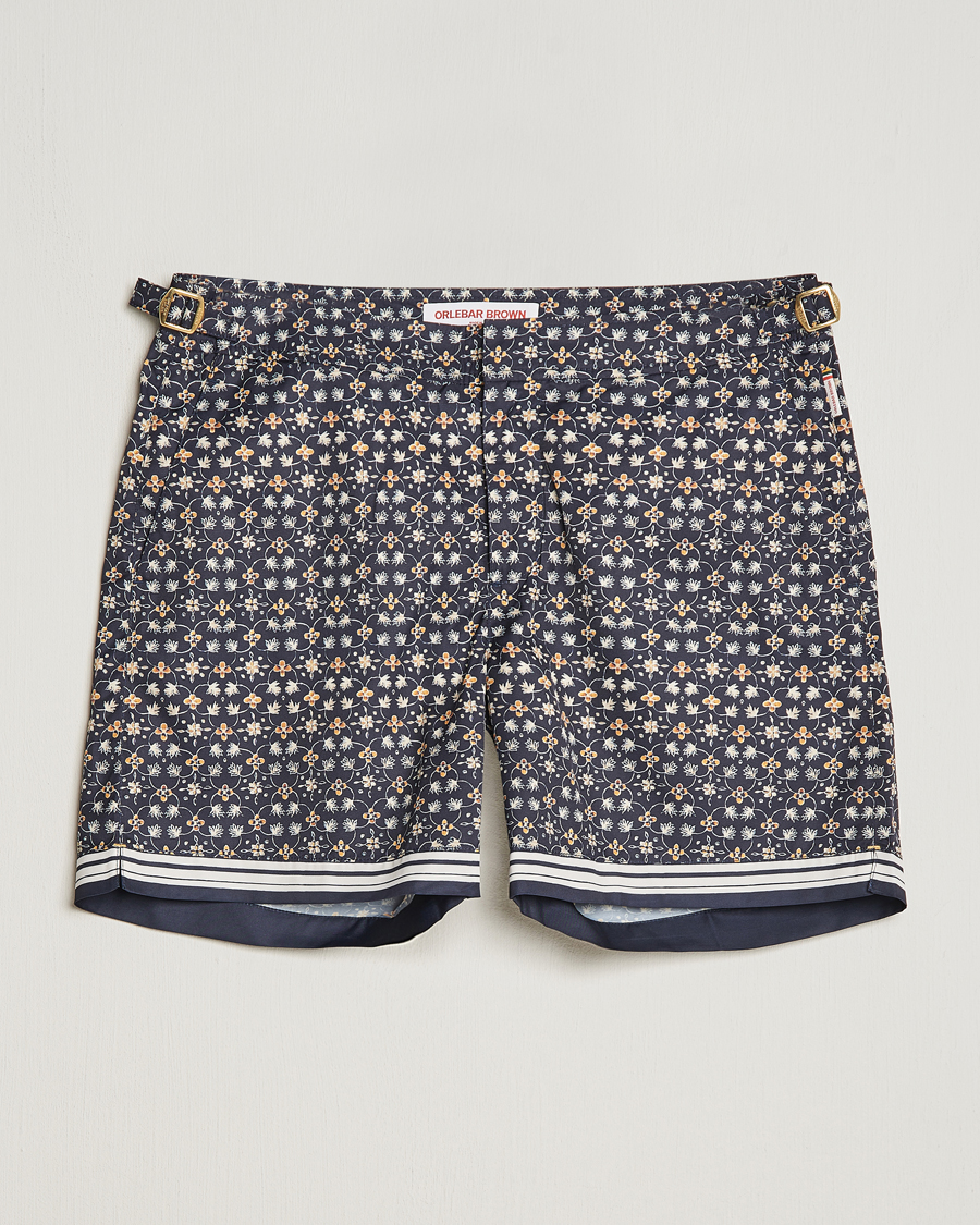Herren | Badehosen | Orlebar Brown | Bulldog Fiore Swimshorts Night Iris