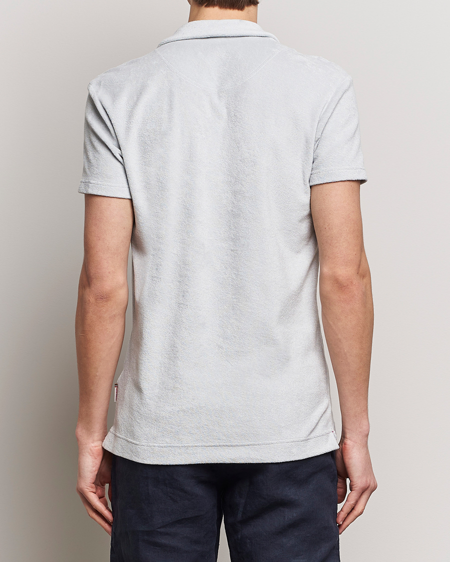 Herren | Poloshirts | Orlebar Brown | Terry Polo White Jade