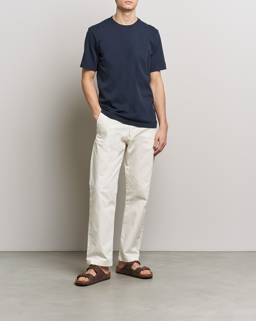 Herren | T-Shirts | Orlebar Brown | Deckard Heavy T-Shirt Night Iris