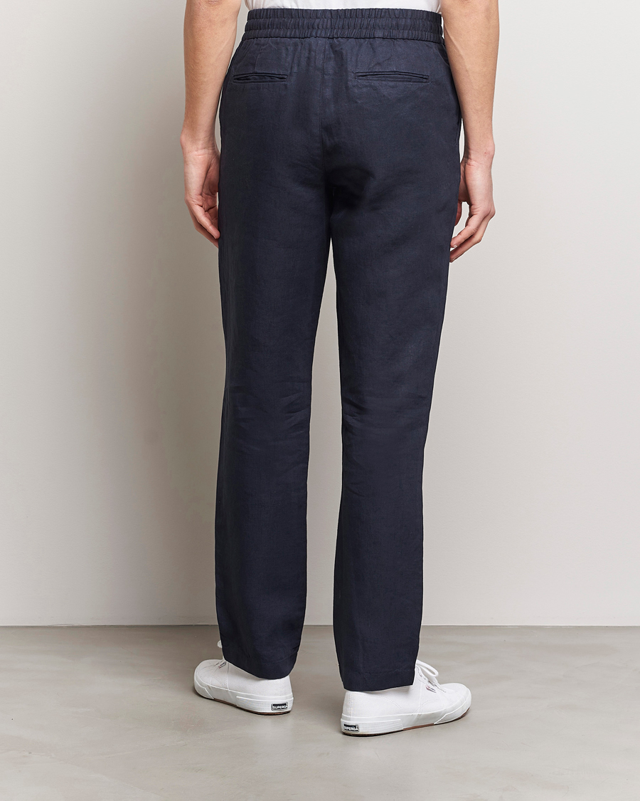 Herren | Hosen | Orlebar Brown | Cornell Linen Trousers Night Iris