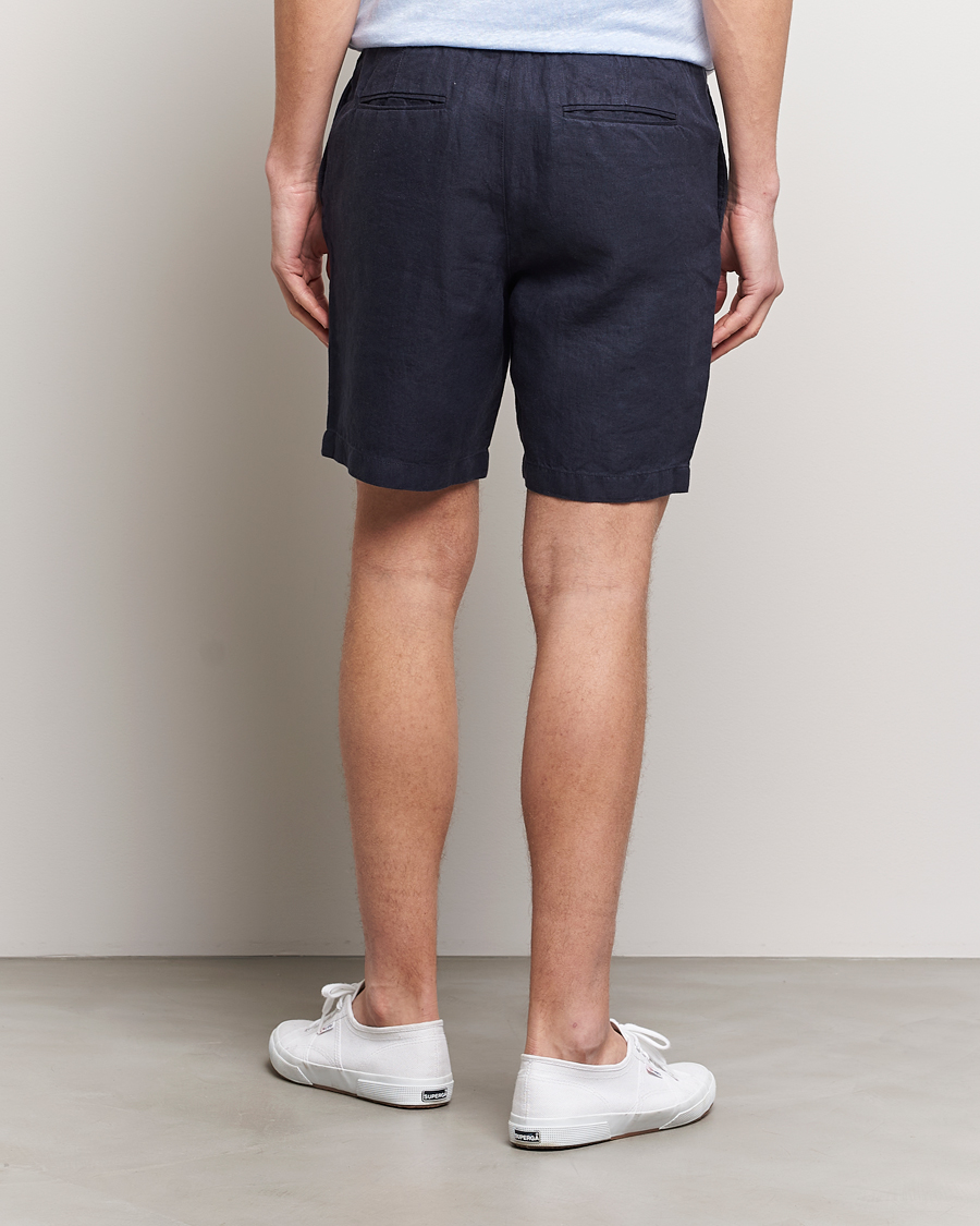 Herren | Shorts | Orlebar Brown | Cornell Linen Shorts Night Iris