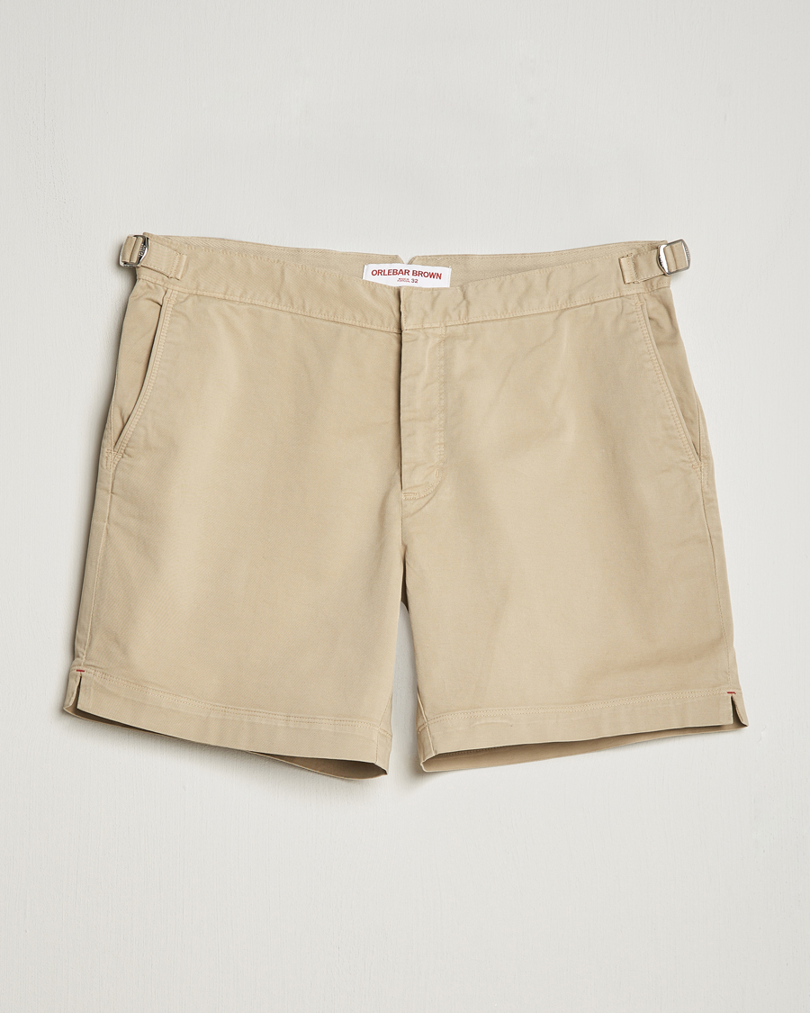 Herren | Hosen | Orlebar Brown | Bulldog Cotton Stretch Twill Shorts Sanddune