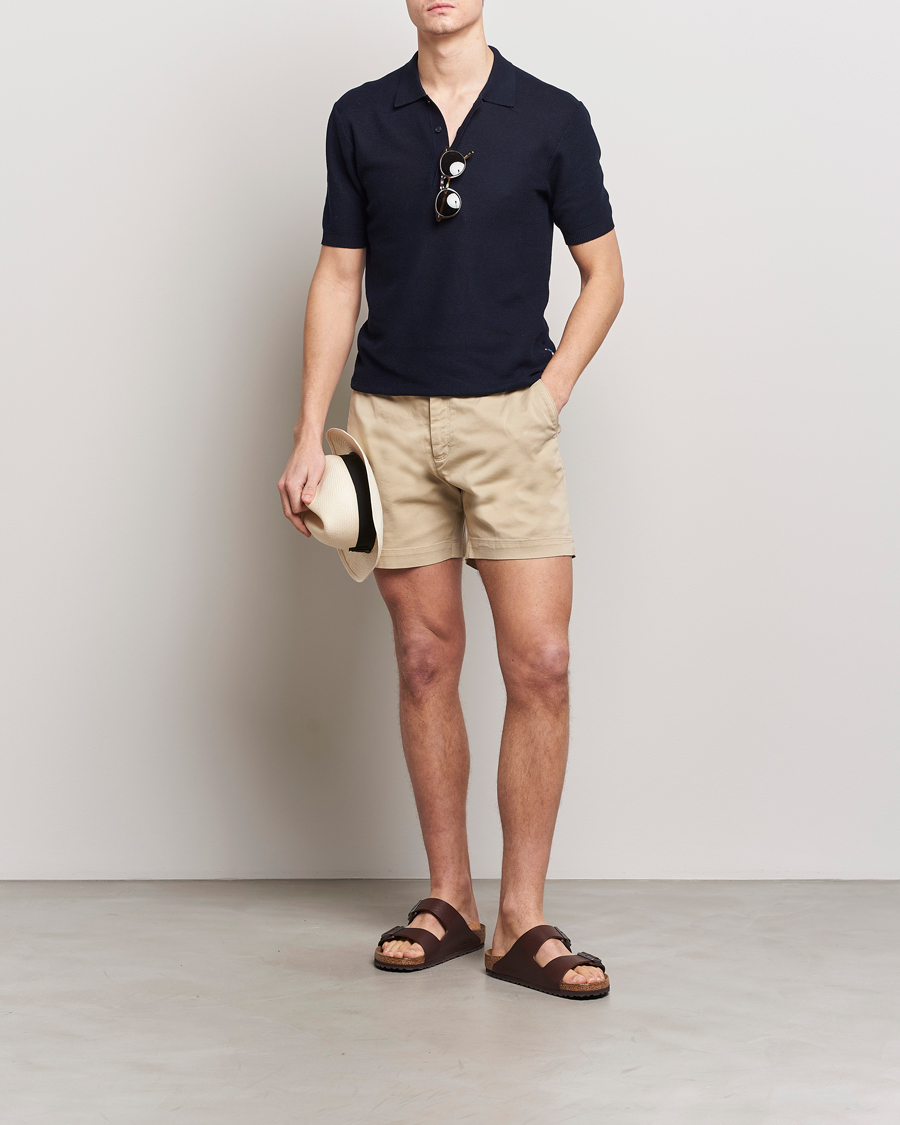 Herren | Hosen | Orlebar Brown | Bulldog Cotton Stretch Twill Shorts Sanddune