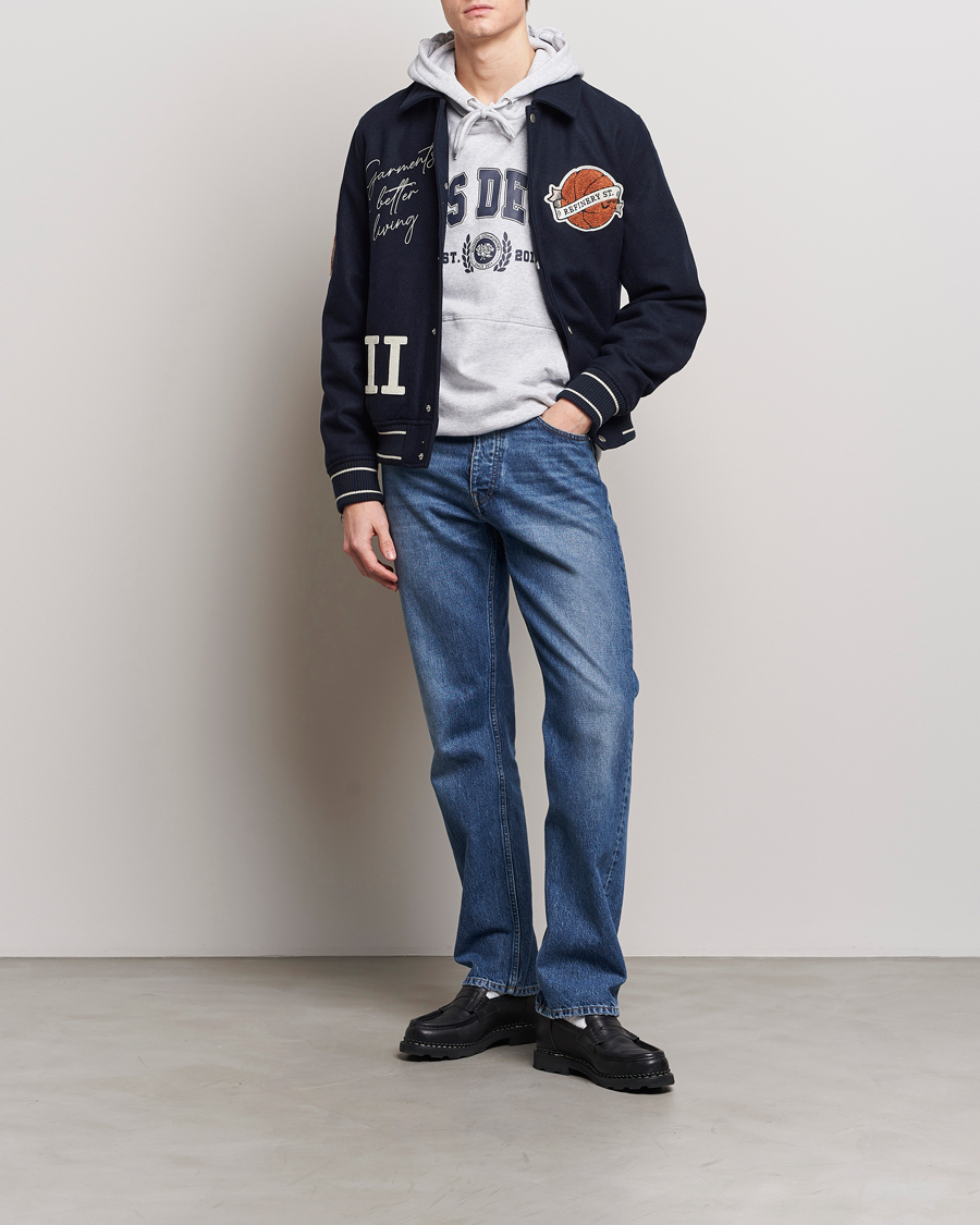 Herren | Jacken | LES DEUX | Varsity Wool Jacket Dark Navy