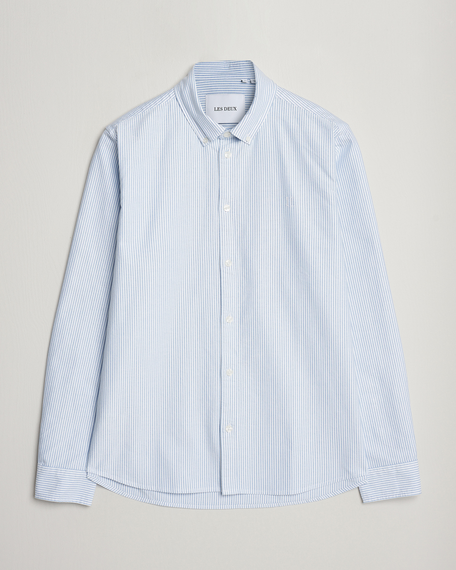 Herren | Hemden | LES DEUX | Kristian Oxford Shirt Light Blue/White