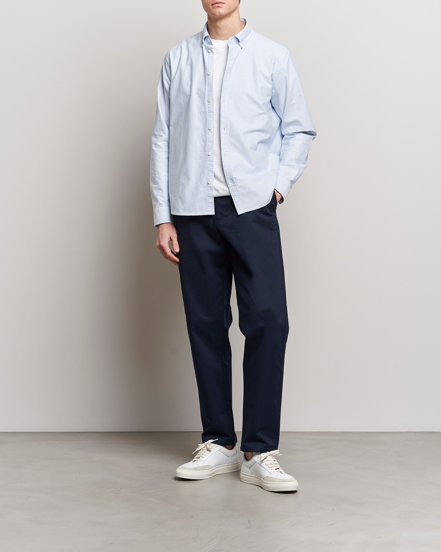 Herren | Hemden | LES DEUX | Kristian Oxford Shirt Light Blue/White