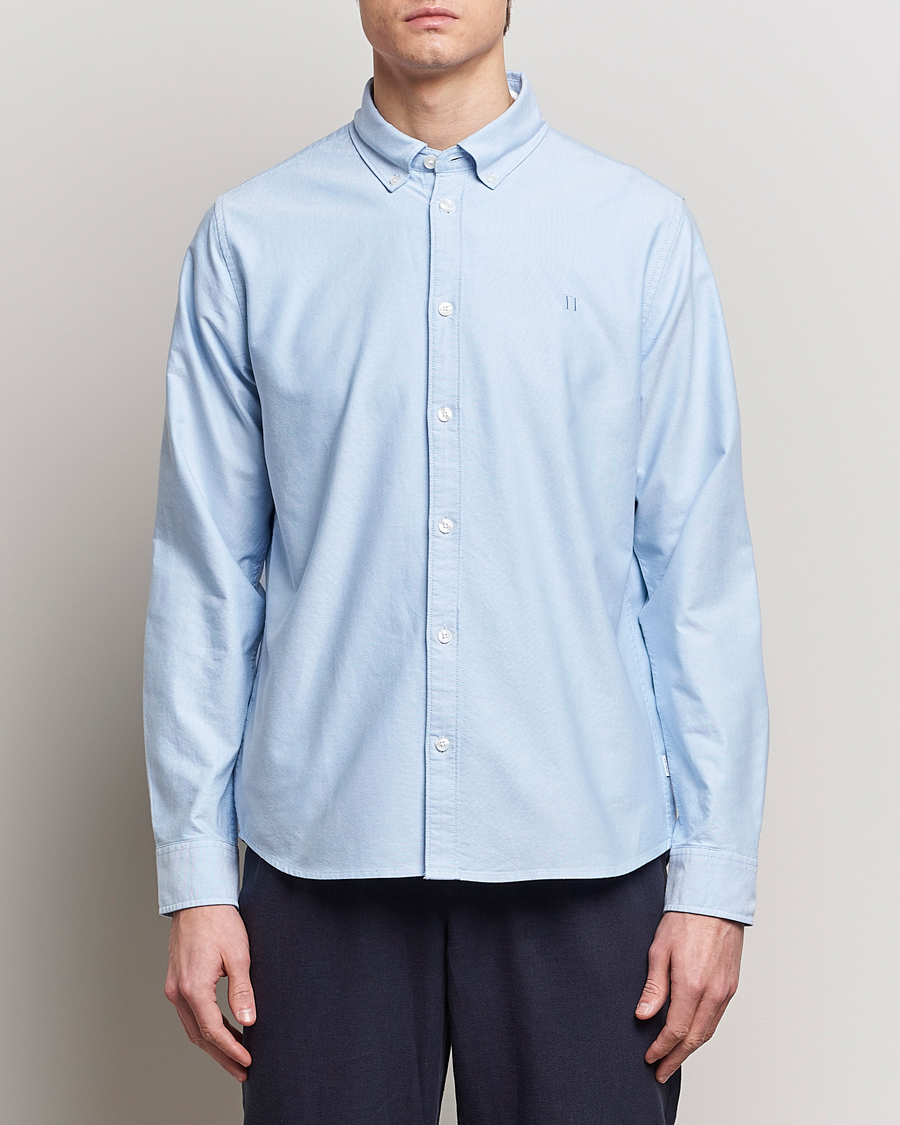 Herren | LES DEUX | LES DEUX | Kristian Oxford Shirt Light Blue