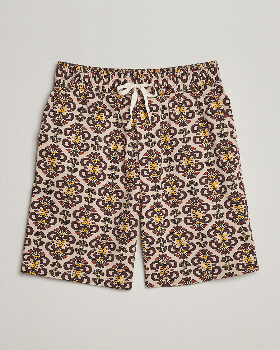 Herren | Shorts | LES DEUX | Hendrix Printed Shorts Light Sand