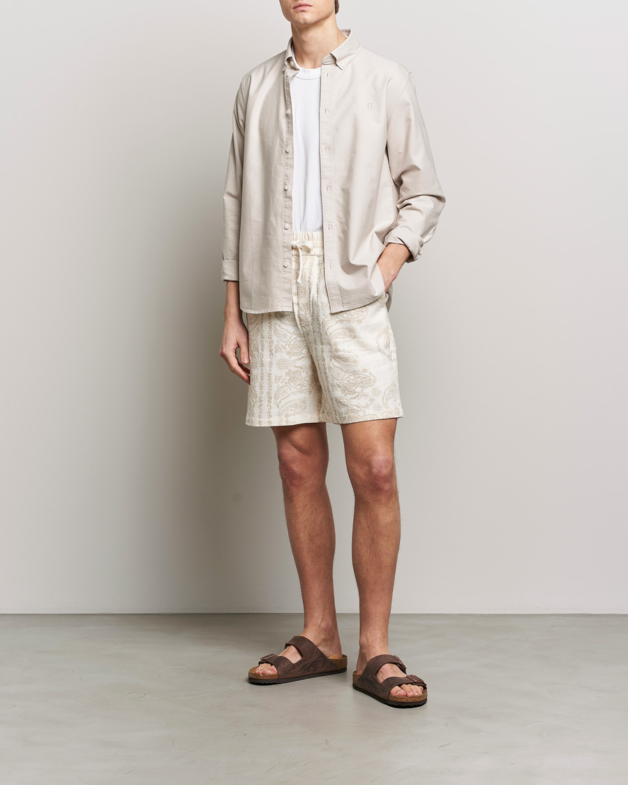 Herren | Shorts | LES DEUX | Lesley Paisley Shorts Light Ivory