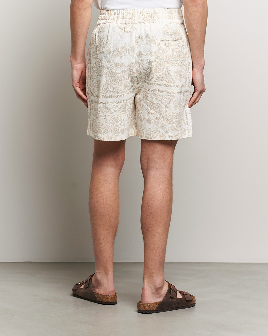 Herren | Shorts | LES DEUX | Lesley Paisley Shorts Light Ivory
