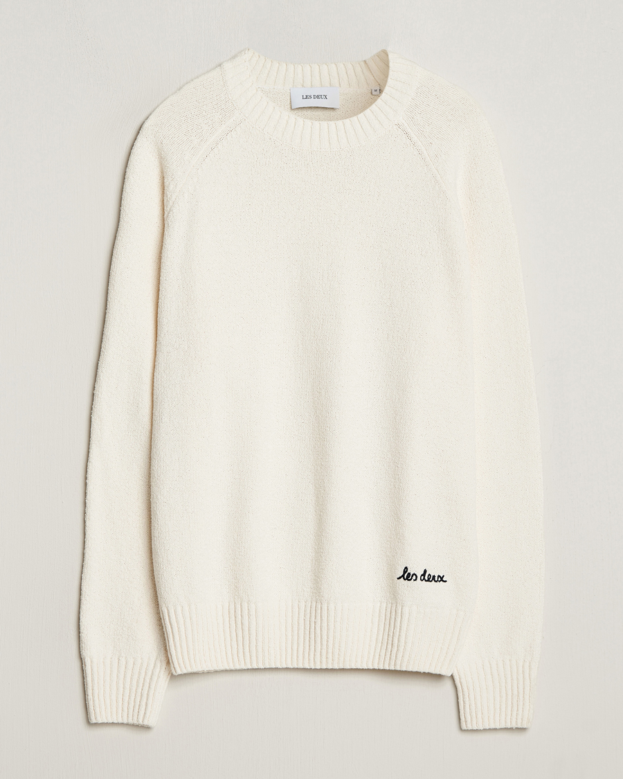 Herren | Pullover | LES DEUX | Brad Roundneck Knit Ivory