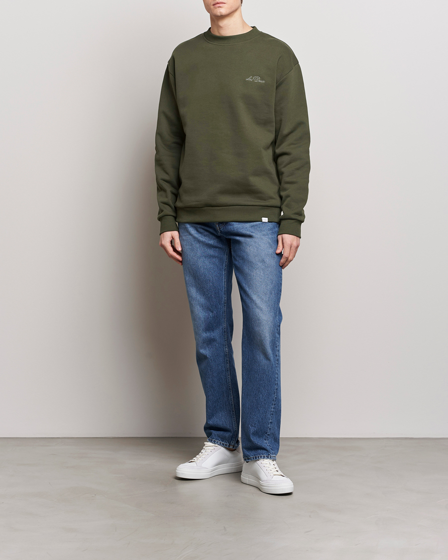 Herren | Pullover | LES DEUX | Crew Sweatshirt Forrest Green