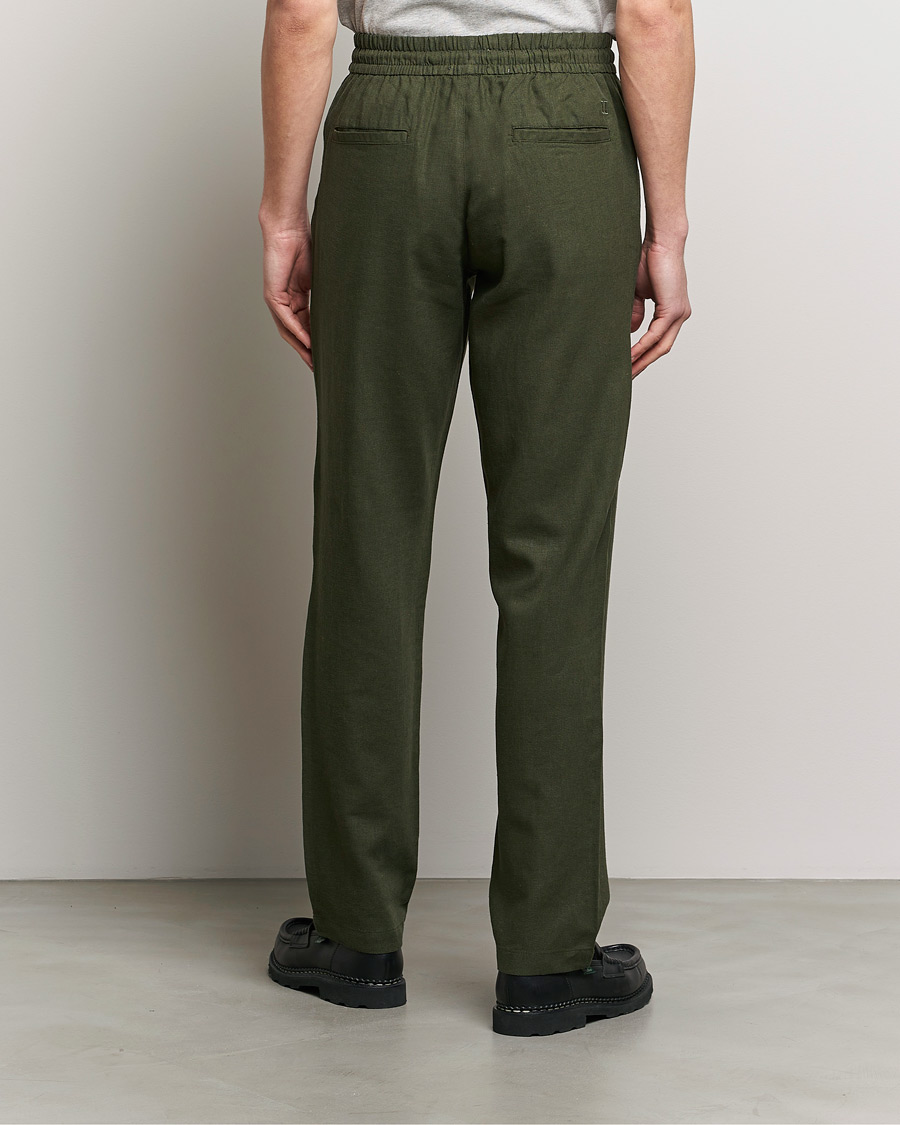 Herren | Hosen | LES DEUX | Patrick Linen Pants Forrest Green