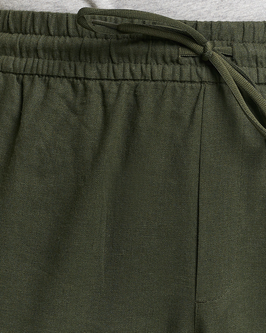 Herren | Hosen | LES DEUX | Patrick Linen Pants Forrest Green