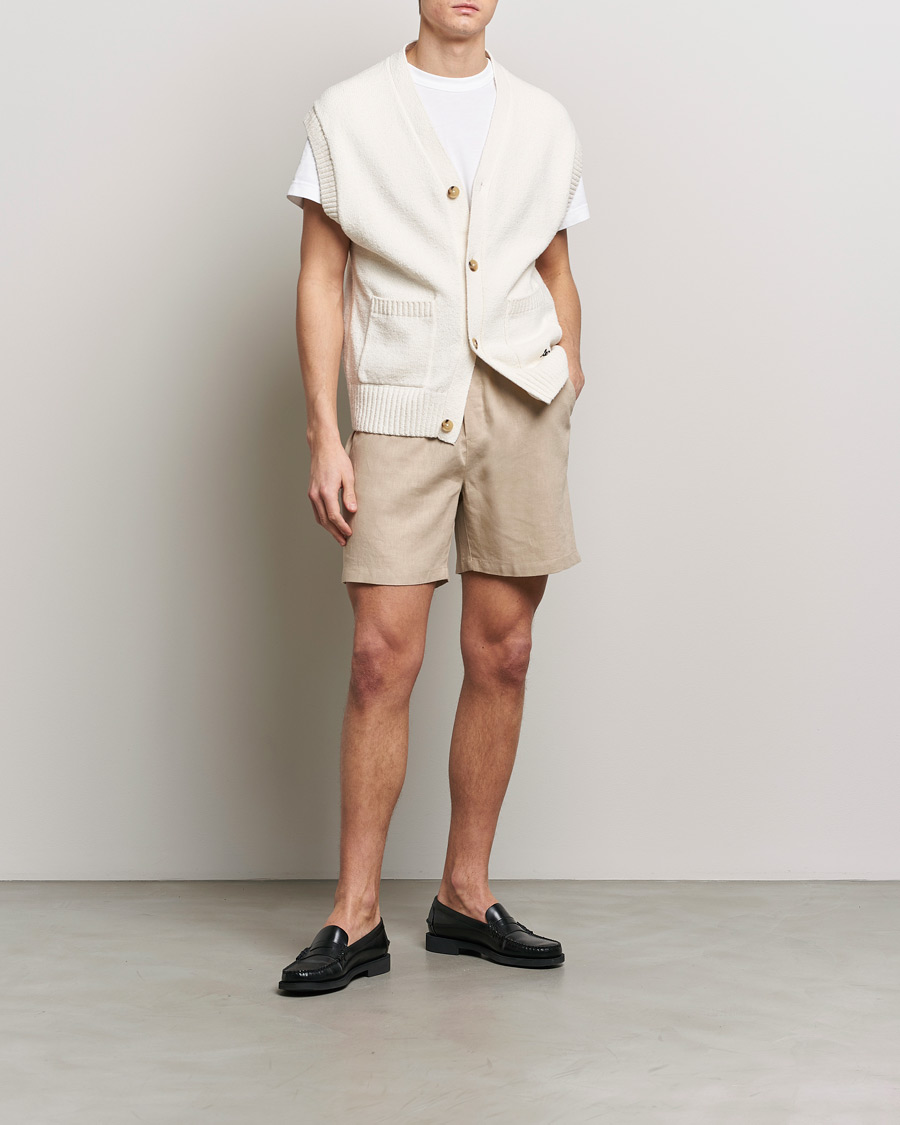 Herren | Shorts | LES DEUX | Otto Linen Shorts Light Desert Sand