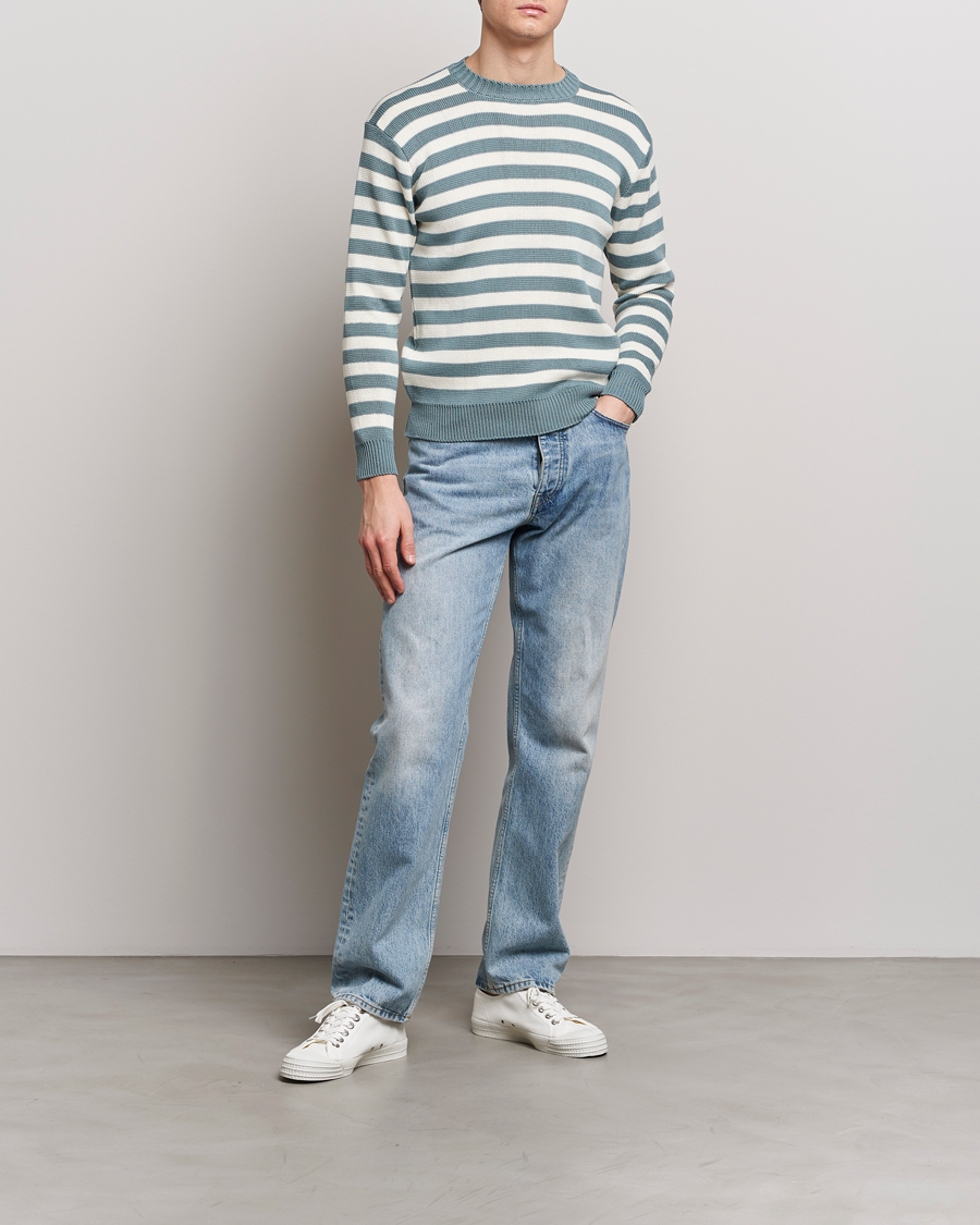 Herren | Pullover | Peregrine | Richmond Organic Cotton Sweater Lovat