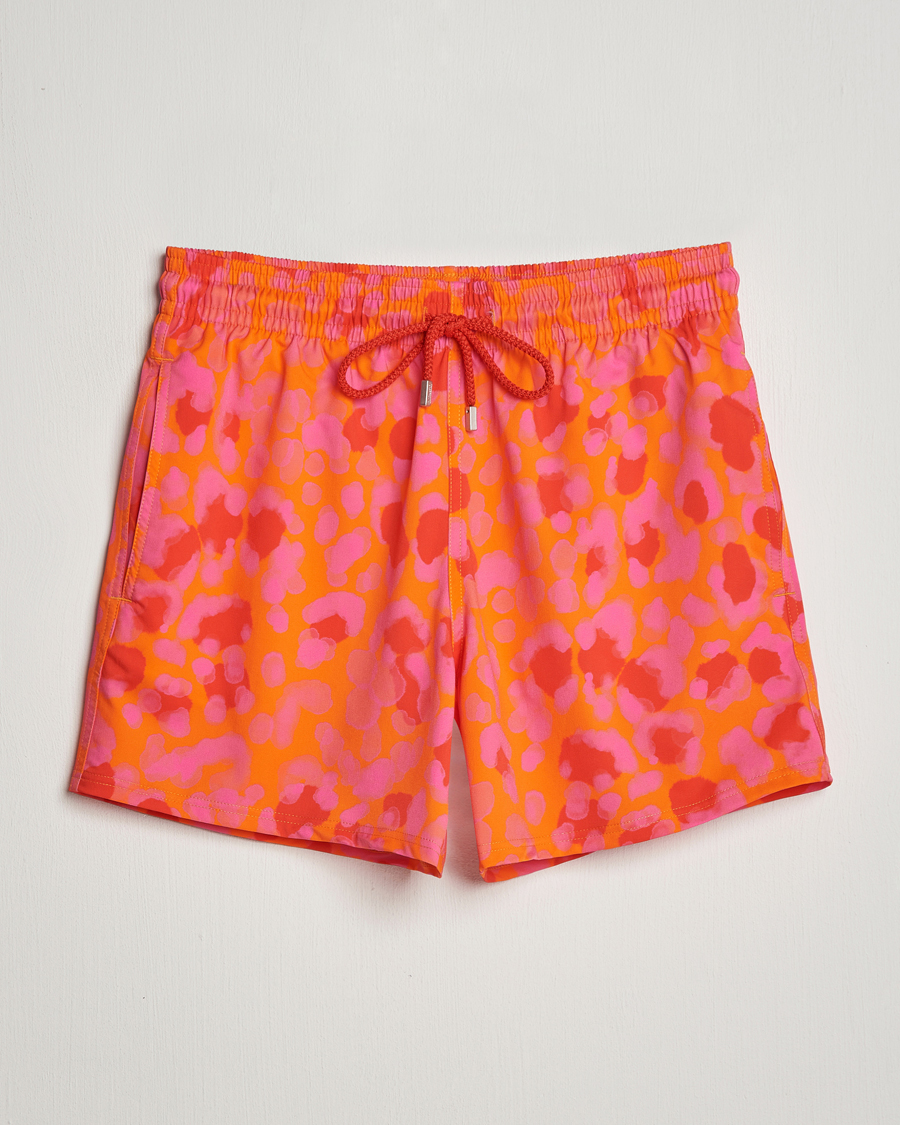 Herren | Badehosen | Vilebrequin | Moorise Printed Swimshorts Abricot