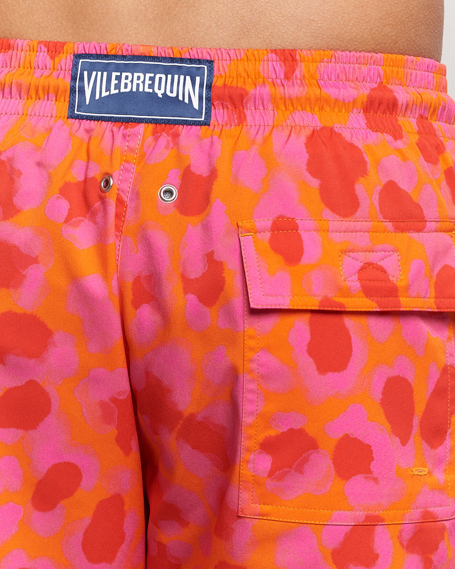 Herren | Badehosen | Vilebrequin | Moorise Printed Swimshorts Abricot