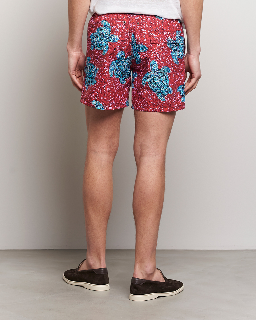 Herren | Badehosen | Vilebrequin | Moorea Printed Swimshorts Merlot