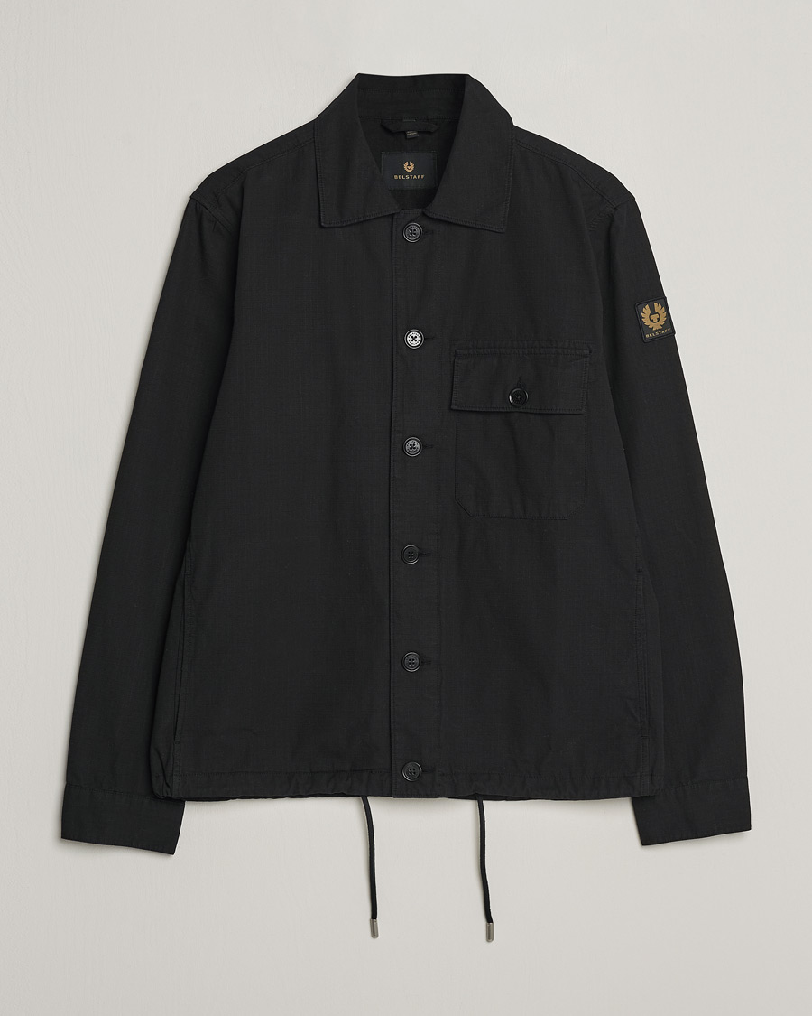 Herren | Jacken | Belstaff | Guley Ripstop Overshirt Black