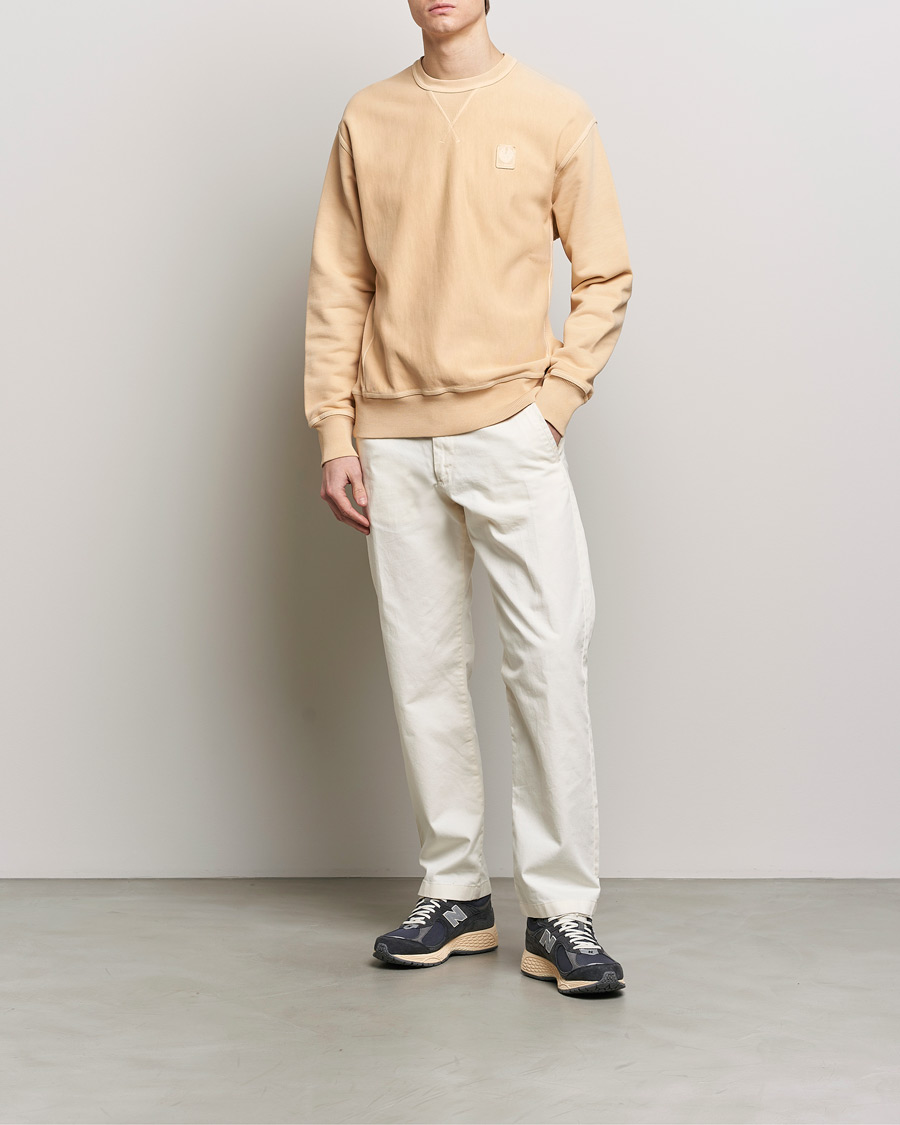 Herren | Pullover | Belstaff | Outliner Cotton Crew Neck Peach