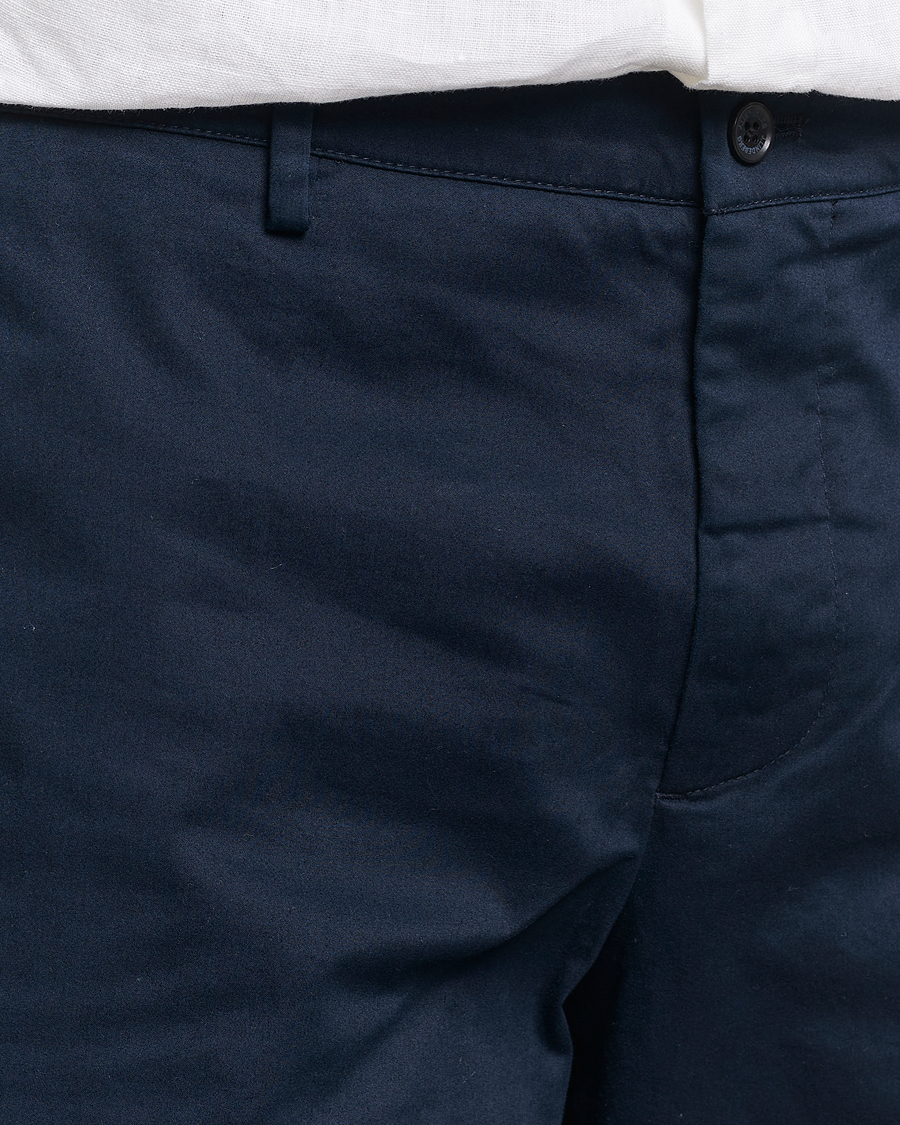 Herren | Shorts | J.Lindeberg | Nathan Cloud Satin Shorts Navy