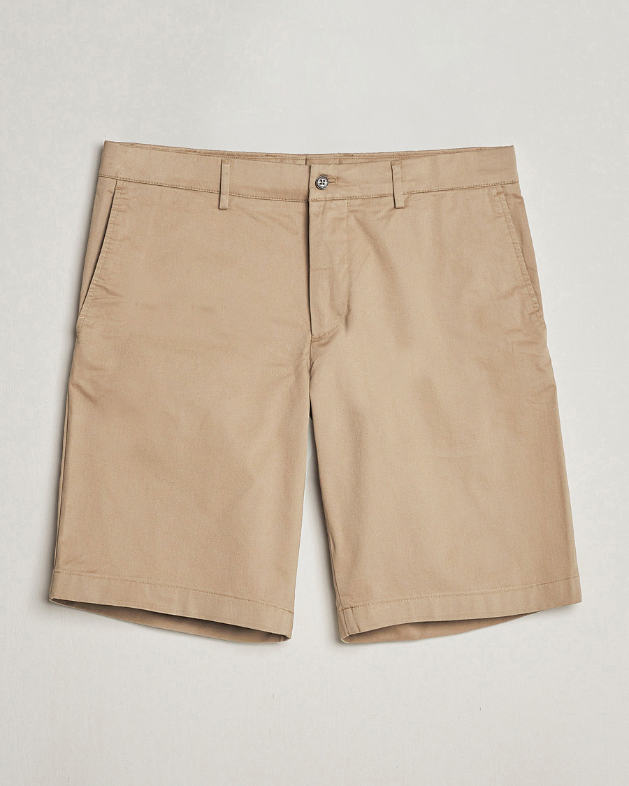 Herren | Shorts | J.Lindeberg | Nathan Cloud Satin Shorts Batique Khaki
