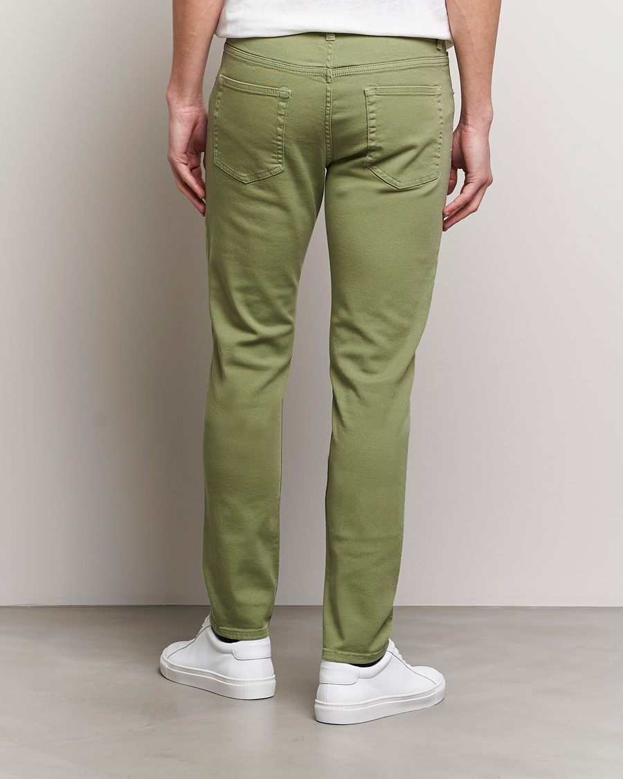 Herren | Hosen | J.Lindeberg | Jay Twill Slim Stretch 5-Pocket Trousers Oil Green
