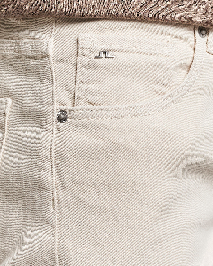 Herren | Hosen | J.Lindeberg | Jay Twill Slim Stretch 5-Pocket Trousers Moonbeam