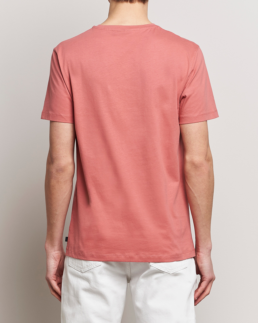 Herren | T-Shirts | J.Lindeberg | Sid Basic T-Shirt Dusty Cedar