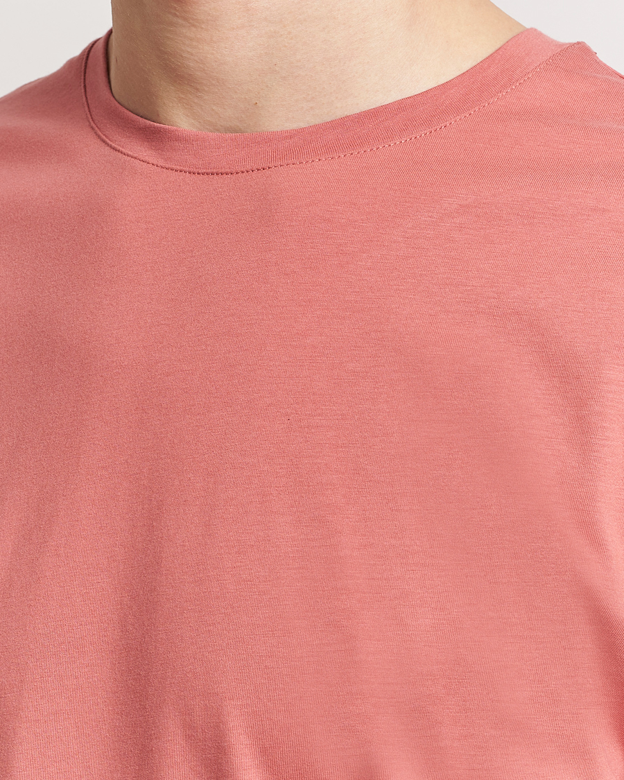 Herren | T-Shirts | J.Lindeberg | Sid Basic T-Shirt Dusty Cedar