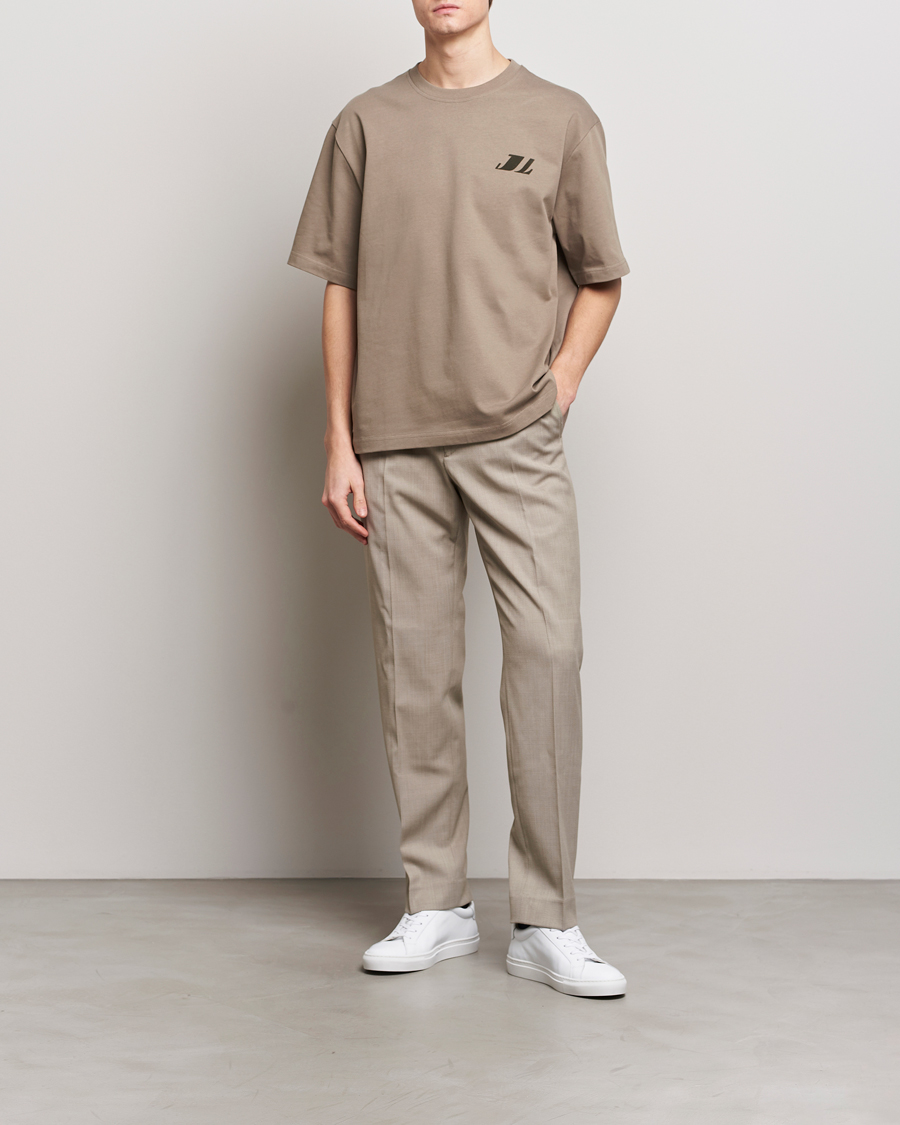 Herren | T-Shirts | J.Lindeberg | Cameron Loose T-Shirt Walnut