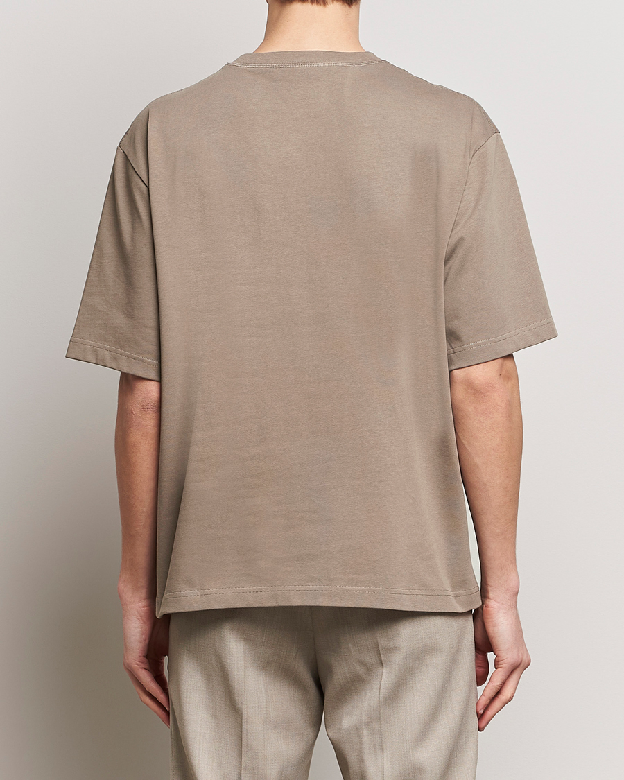 Herren | T-Shirts | J.Lindeberg | Cameron Loose T-Shirt Walnut