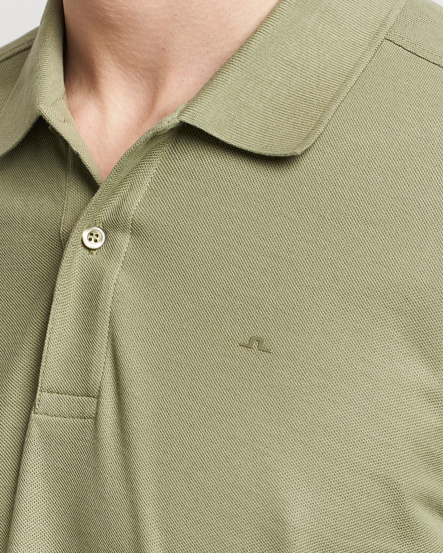 Herren | Poloshirts | J.Lindeberg | Troy Polo Shirt Oil Green