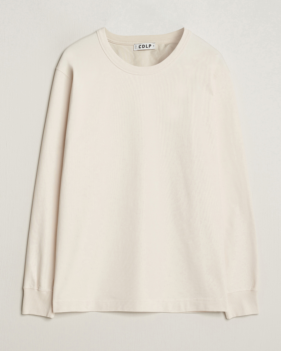 Herren | T-Shirts | CDLP | Heavyweight Long Sleeve T-Shirt Off White