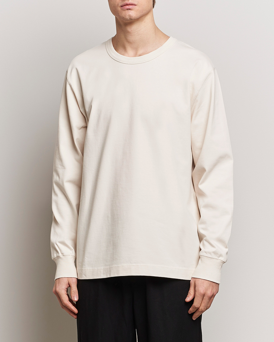 Herren | Langarm T-Shirt | CDLP | Heavyweight Long Sleeve T-Shirt Off White