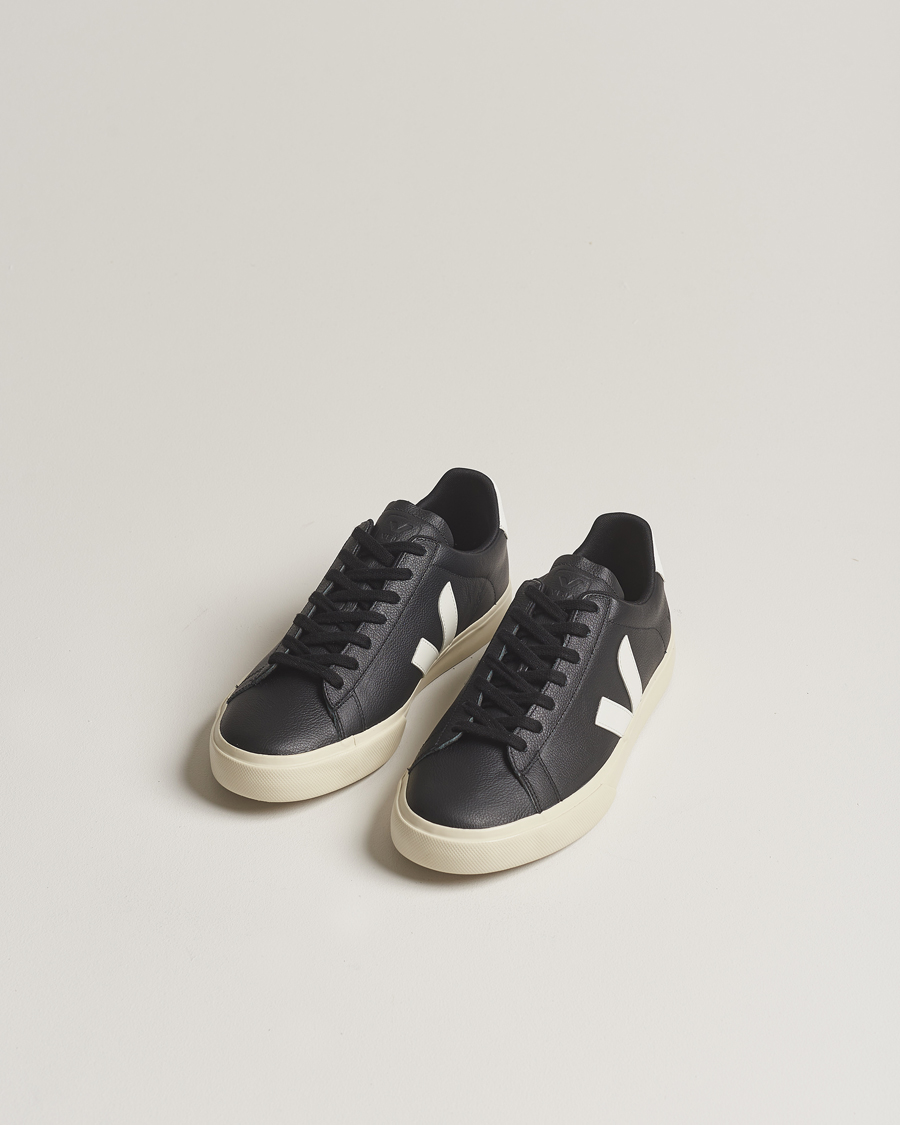 Herren | Schuhe | Veja | Campo Sneaker Black/White