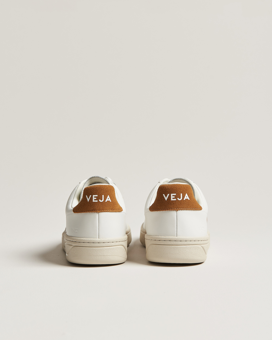 Herren | Veja V-12 Sneaker Extra White/Camel | Veja | V-12 Sneaker Extra White/Camel