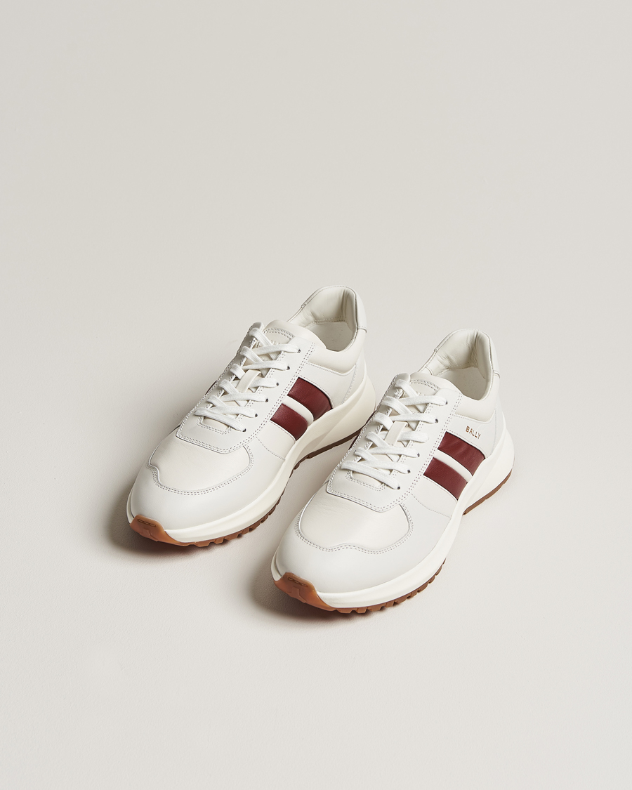 Herren | Luxury Brands | Bally | Darsyl Leather Running Sneaker White