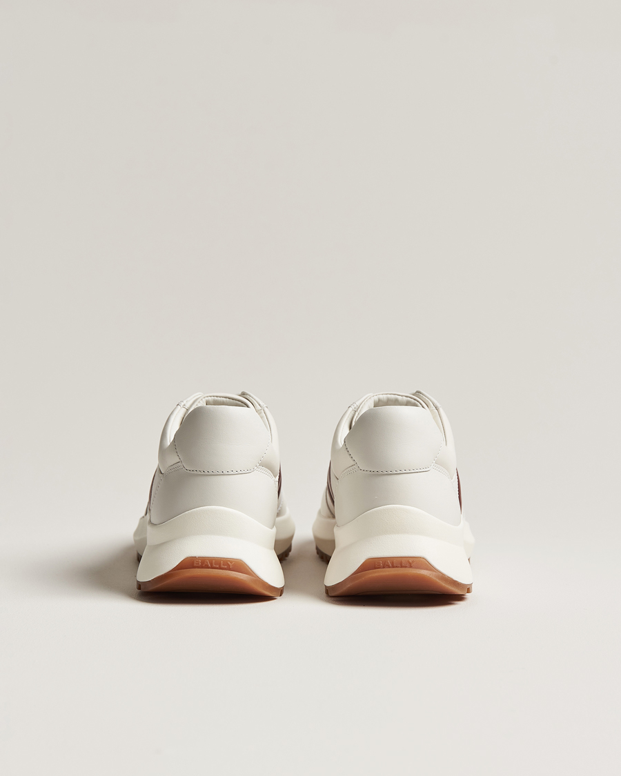 Herren | Bally Darsyl Leather Running Sneaker White | Bally | Darsyl Leather Running Sneaker White
