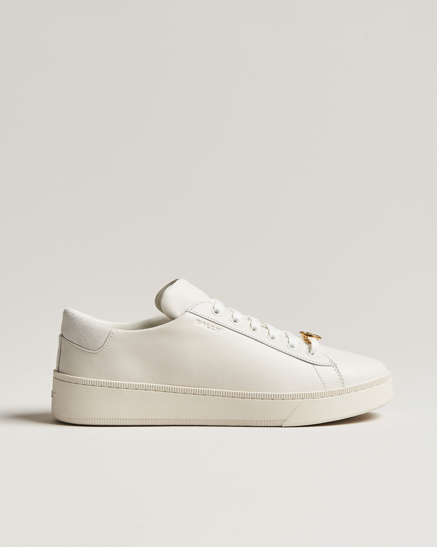 Herren | Bally Ryver Leather Sneaker White | Bally | Ryver Leather Sneaker White