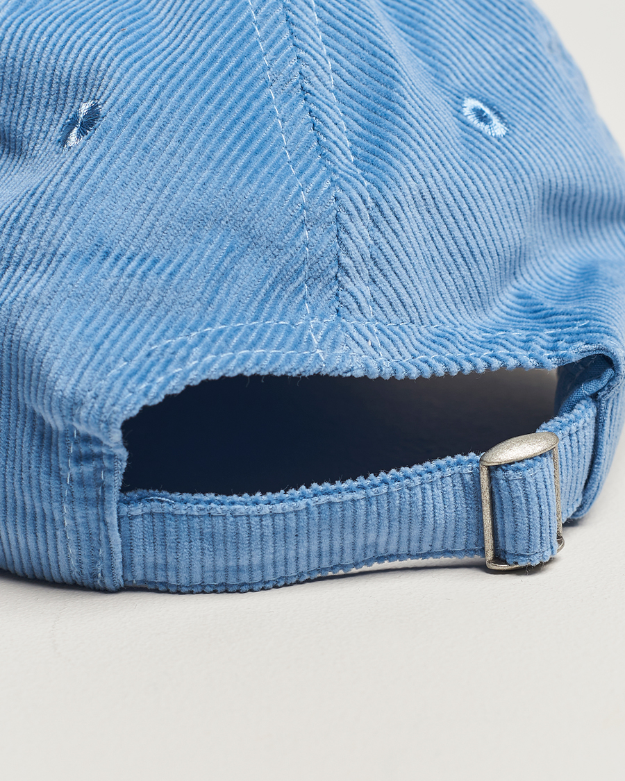 Herren | Drake's Pigeon Flag Baseball Cap Light Blue | Drake's | Pigeon Flag Baseball Cap Light Blue