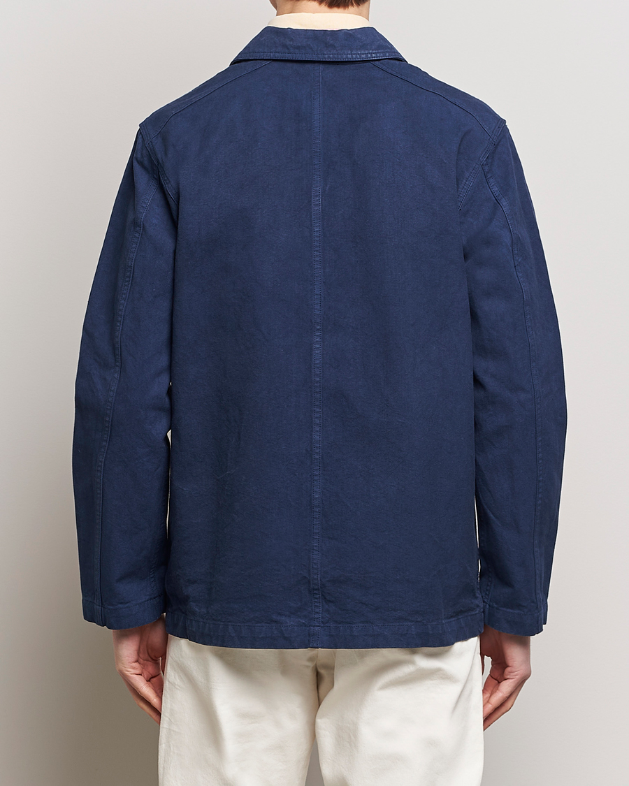 Herren | Jacken | Drake's | Duck Cotton Canvas Shore Jacket Navy