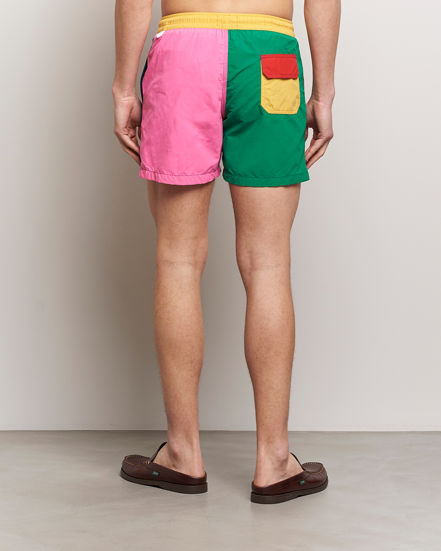Herren | Badehosen | Drake's | Colourblock Swimshorts Multi