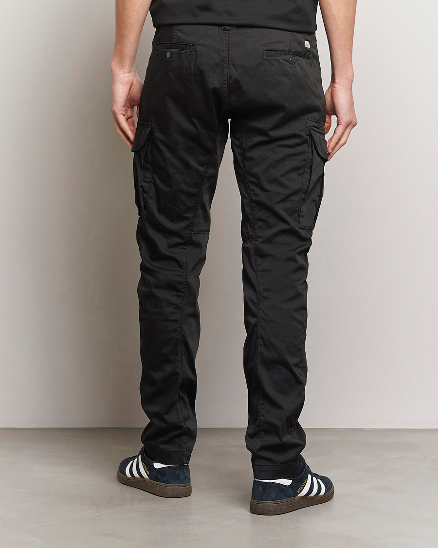 Herren | Hosen | C.P. Company | Satin Stretch Cargo Pants Black