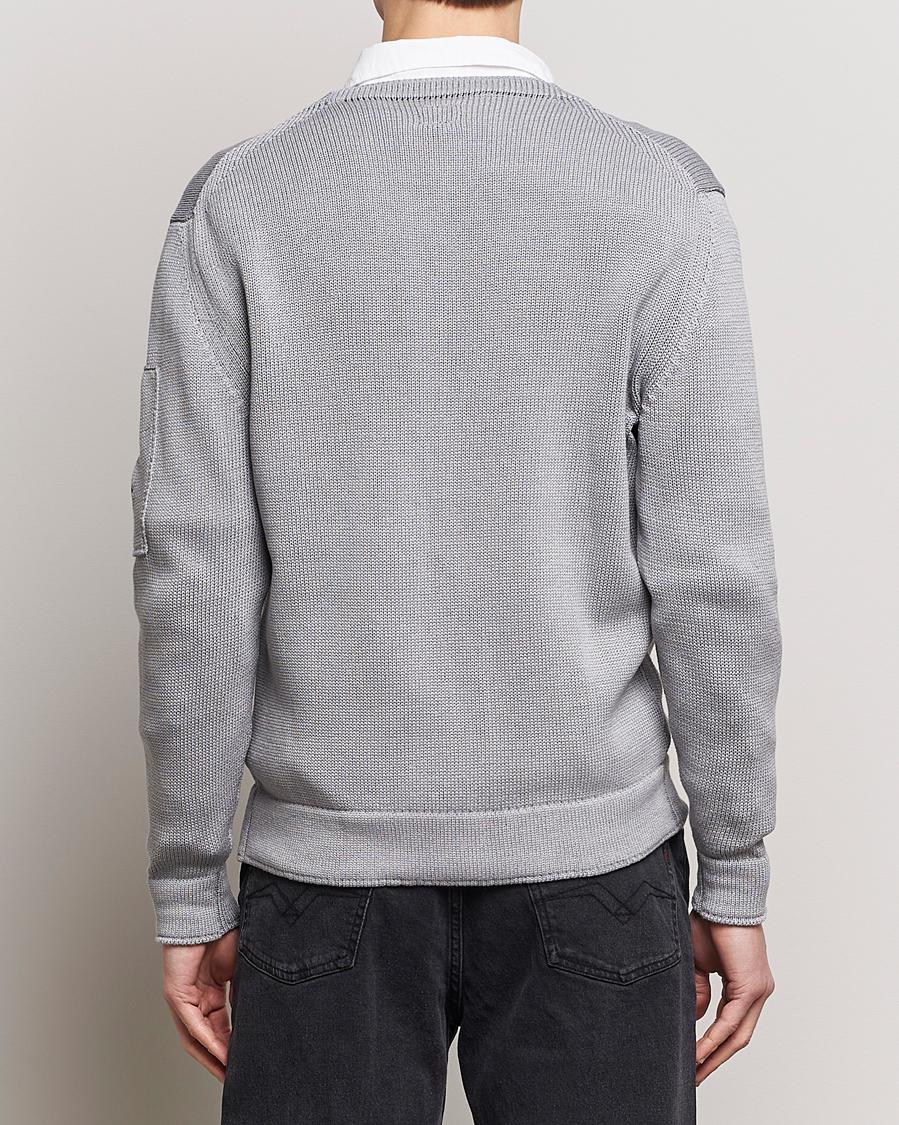 Herren | Pullover | C.P. Company | Compact Cotton Lens Cardigan Light Grey