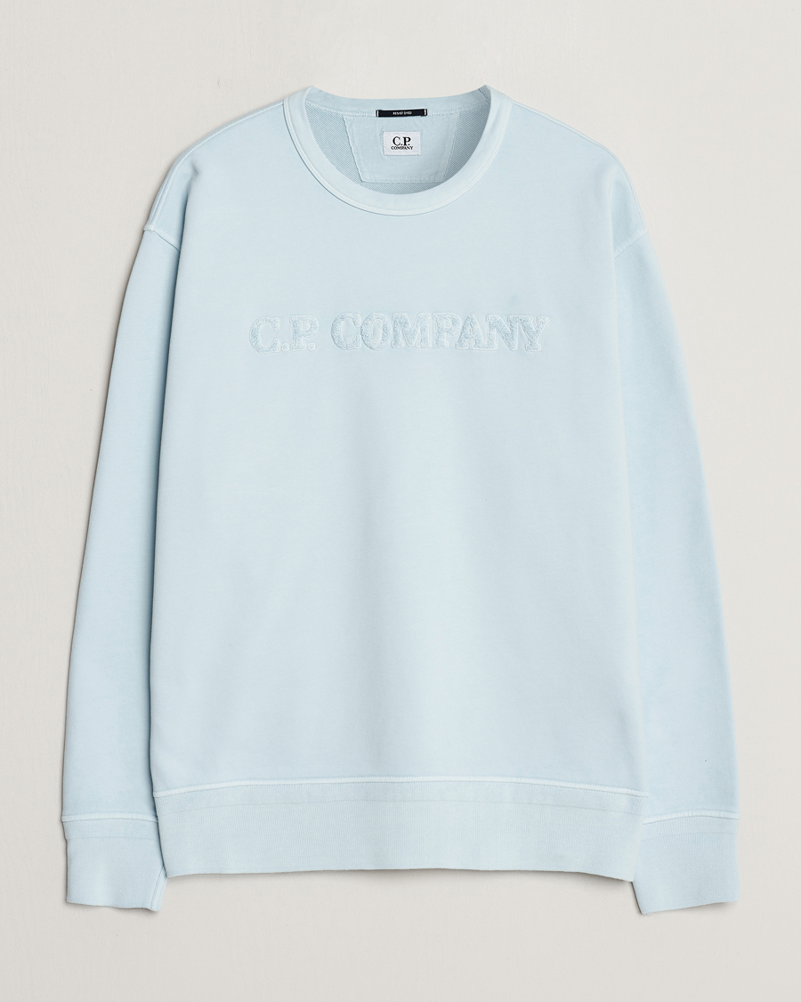 Herren | Pullover | C.P. Company | Resist Dyed Cotton Logo Sweatshirt Mint