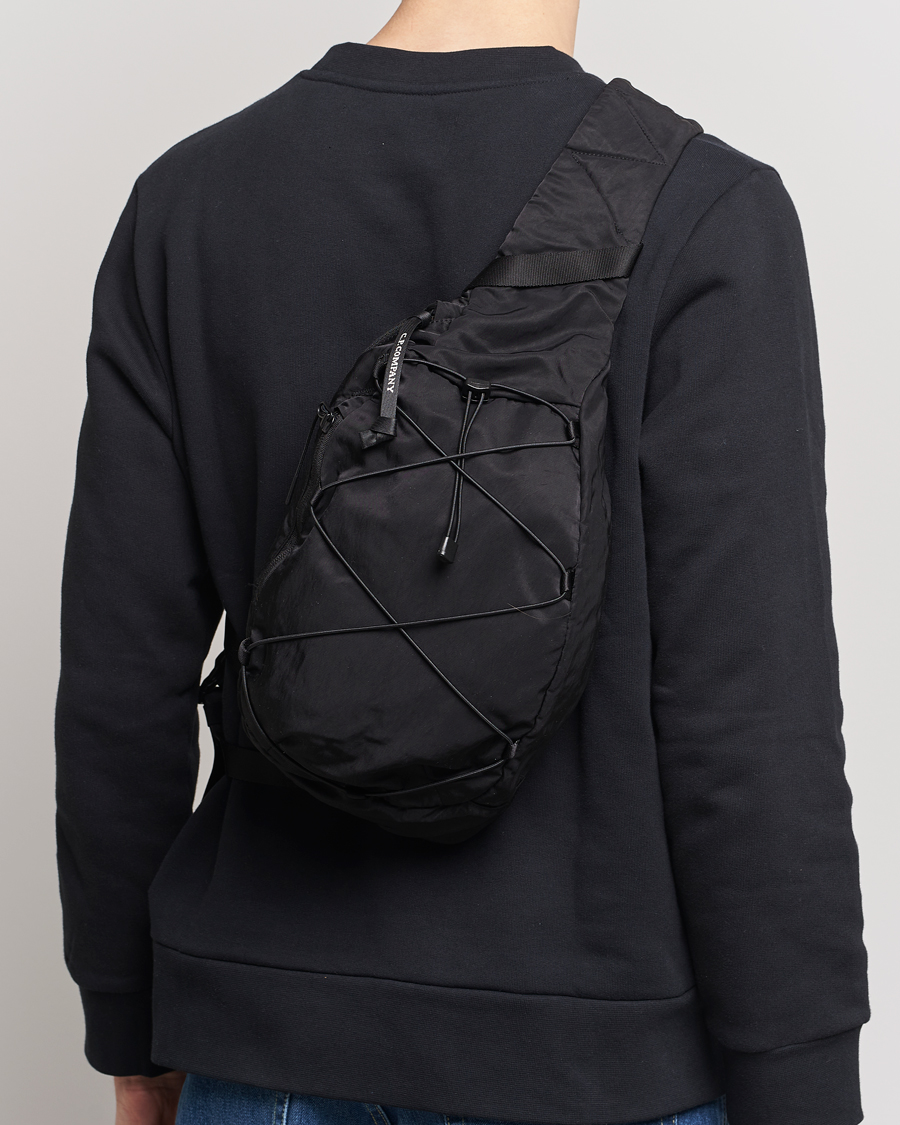 Herren | Schultertaschen | C.P. Company | Nylon B Accessories Shoulder Bag Black