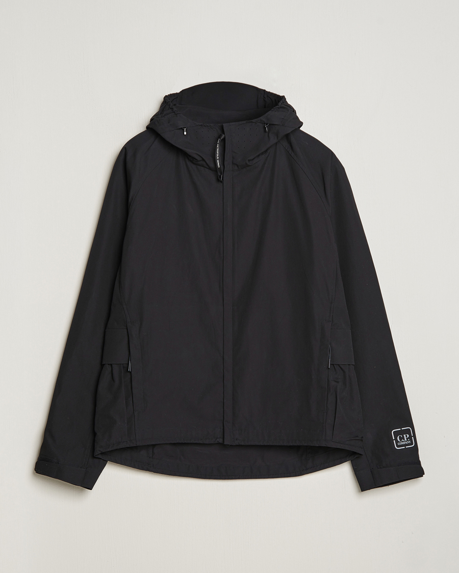 Herren | Jacken | C.P. Company | Metropolis Water Resistant Hyst Cotton Jacket Black